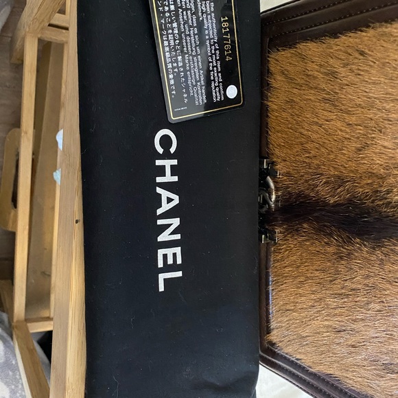 Boy Flap Bag Fur with Leather Old Medium - Picture 7 of 12